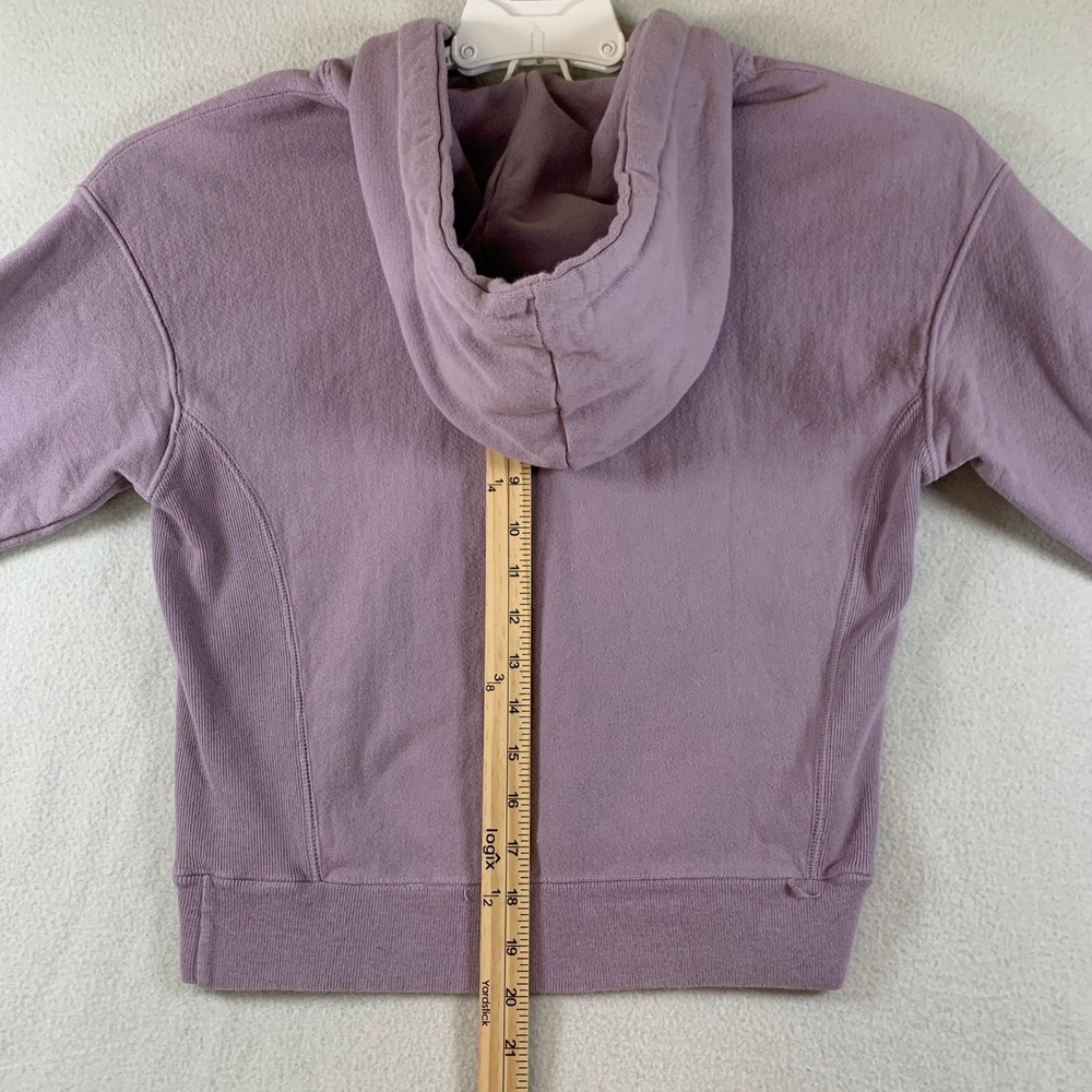 Champion Women's Reverse Weave‎ Pullover Hoodie Sweatshirt Heavyweight Purple XS - Picture 9 of 10